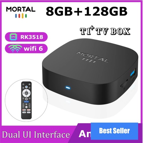 Android box 128gb wifi 6 - tv, 8k