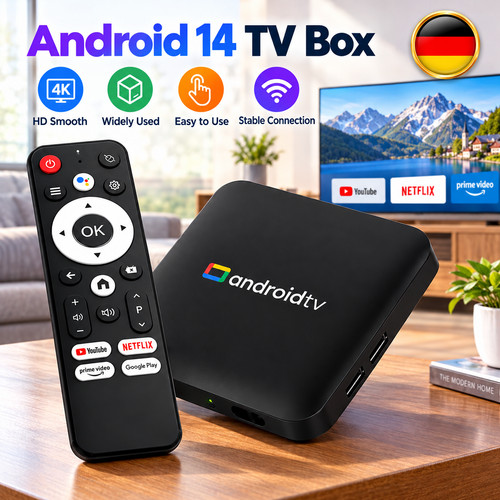 Box android 8gb ram - ram, 128gb