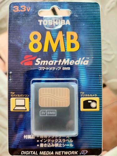 Toshiba smartmedia 8mb - smartmedia, 3,3v