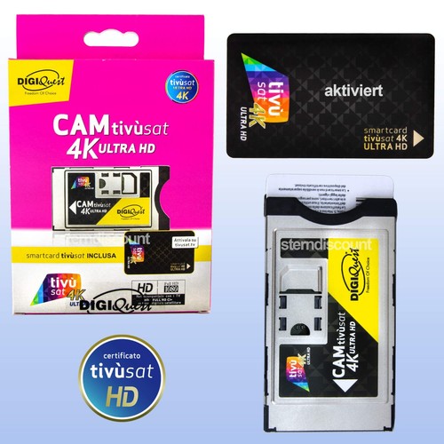Cam tivusat smartcard - 4k+,