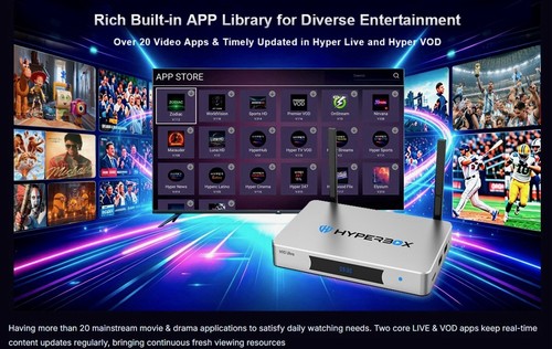 Hyperbox h10 ultra 4gb ram - 4gb,
