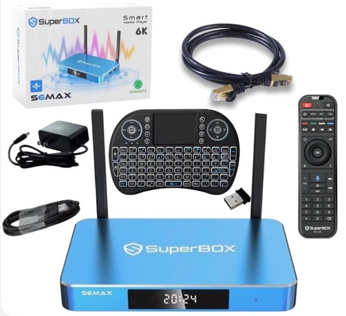 Superbox max smart box - s6, tv